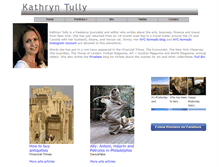 Tablet Screenshot of kathryntully.com